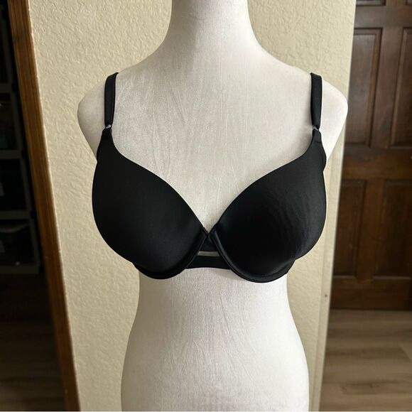 Warners Black No Side Effects Underarm Smoothing Comfort Underwire 36C - Picture 5 of 10